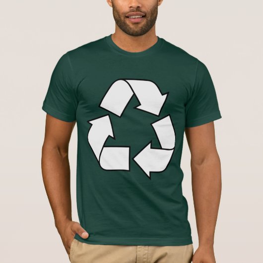リサイクルの記号 Tシャツ (正面)