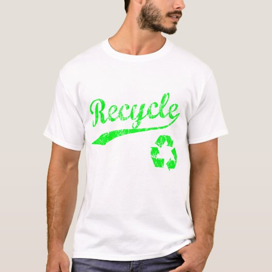 リサイクルのTシャツ Tシャツ (正面)