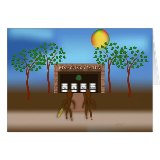 リサイクルを食べる (正面横)