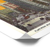 リサイクルアート： 1913年絵葉書ニューヨーク ポスター (角)