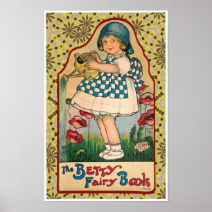リサイクルアート: 1920年ブックカバーイラストレーション ポスター