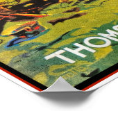 リサイクルアート: 1930年代の子ども向けブックカバー ポスター (角)