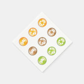 リサイクルエレメント紙ナプキン スタンダードカクテルナプキン (角)