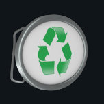 リサイクルクラシックリサイクル記号 卵形バックル<br><div class="desc">リサイクルクラシックリサイクル記号</div>