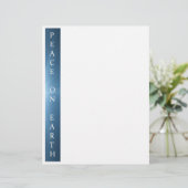 リサイクルクリスマス紙 – ピースオンアースデザイン (スタンド正面)