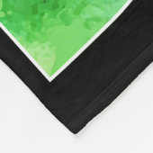 リサイクルゴミごみトラックTキッズ乗馬 フリースブランケット (角)