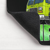 リサイクルゴミごみトラックTキッズ乗馬 マウスパッド (コーナー)