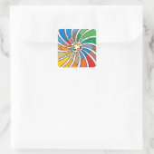 リサイクルサインアート スクエアシール (バッグ)