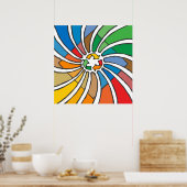 リサイクルサインアート ポスター (キッチン)