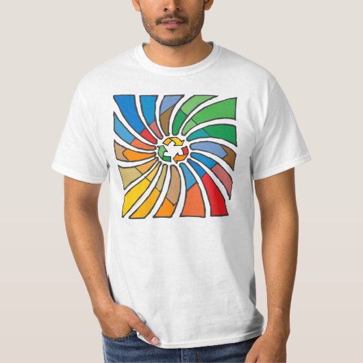 リサイクルサインアート Tシャツ (正面)