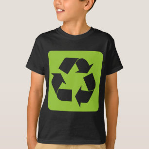 リサイクルサイン – Martian Green Tシャツ