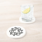 リサイクルサンドストーンコースター コースター (側面)