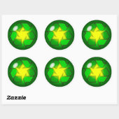 リサイクルシンボルシール ラウンドシール (シート)