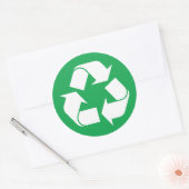 リサイクルシール ラウンドシール (封筒)