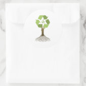 リサイクルツリー ラウンドシール (バッグ)