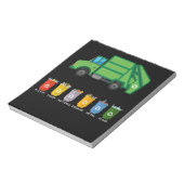 リサイクルトラックキッズごみ車 ノートパッド (回転)