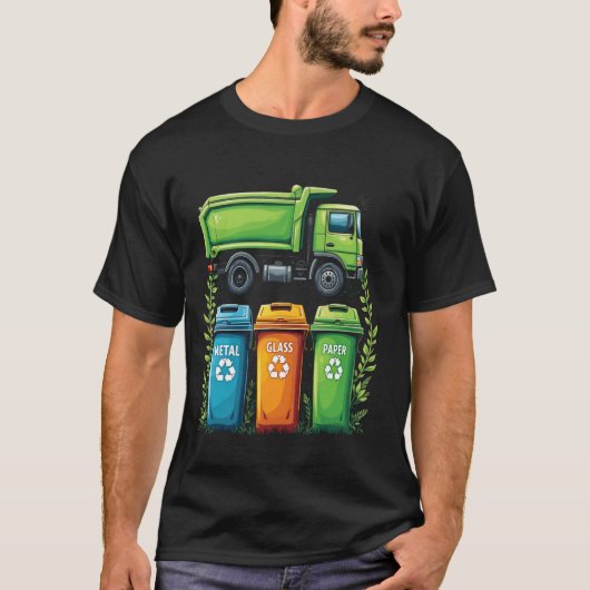 リサイクルトラック Tシャツ (正面)