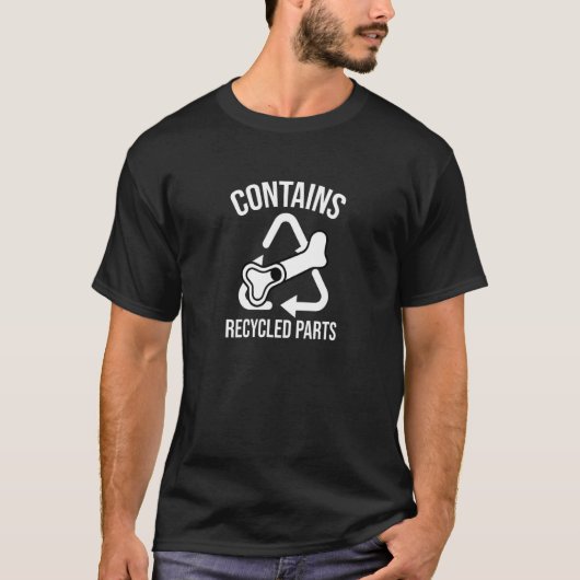 リサイクルパーツ使用 骨髄移植サバイバー Tシャツ (正面)