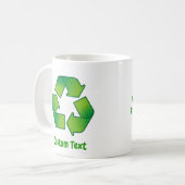 リサイクルマーク コーヒーマグカップ (正面左)