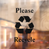 リサイクルリサイクルに同意する ウィンドウサイン (シート2)
