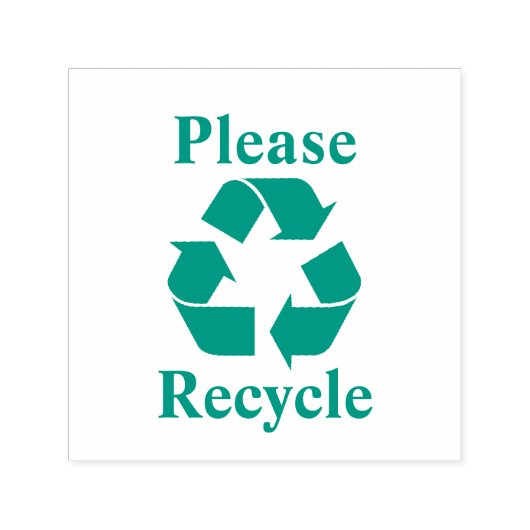 リサイクルリサイクルスクエアに移行 セルフインキングスタンプ (デザイン)