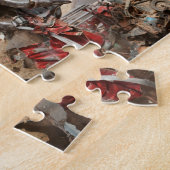 リサイクルレッカートラクタ ジグソーパズル (側面)