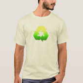 リサイクルロゴオーガニックシャツ Tシャツ (正面)