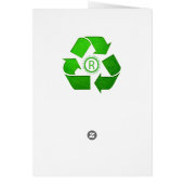 リサイクルロゴ：シャーリー・テイラー (裏面)