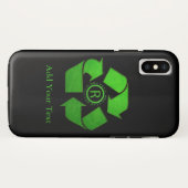 リサイクルロゴ:シャーリー・テイラー Case-Mate iPhoneケース (裏面(横))