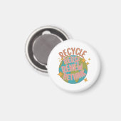 リサイクル再利用再考 マグネット (正面/裏面)