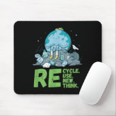 リサイクル再利用更新Rethink Earth Day 2024 Activis マウスパッド (マウス)