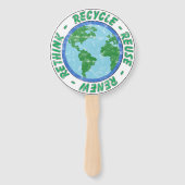 リサイクル再利用書き換え ハンドファン (裏面)