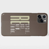 リサイクル再利用書き換え iPhoneケース (裏面横)