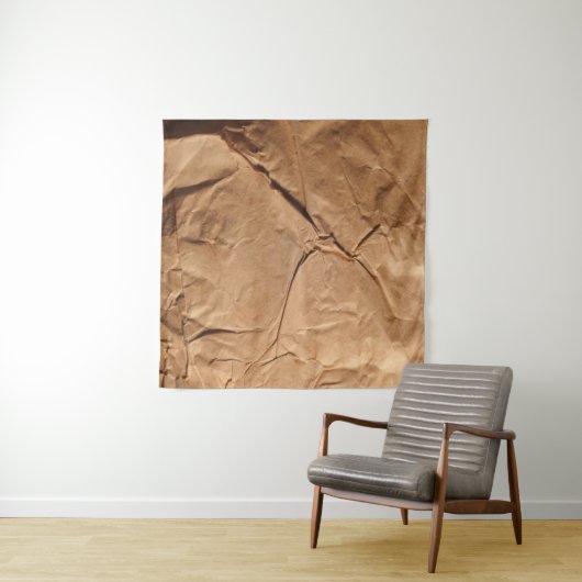 リサイクル包装紙。質感。 タペストリー (インサイチュ(横))