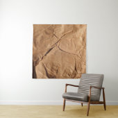 リサイクル包装紙。質感。 タペストリー (インサイチュ)