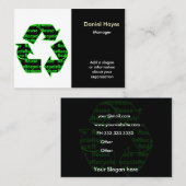 リサイクル名刺 名刺 (正面/裏面)