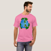 リサイクル救地球 Tシャツ (正面フル)