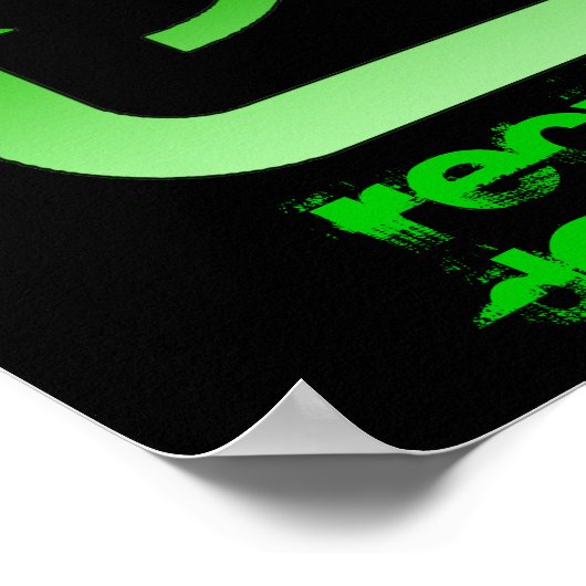 リサイクル業者Do It Two Poster ポスター (角)