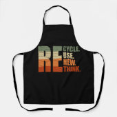 リサイクル減ら再利用再考 エプロン (正面)
