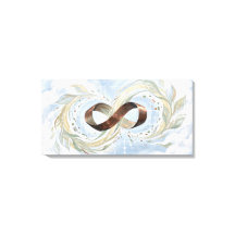 リサイクル無限大アート。ゼロ・ウェイスト抽象芸術