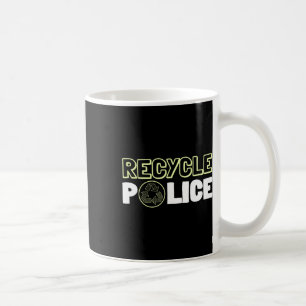 リサイクル環境リサイクル警察Earth Da コーヒーマグカップ