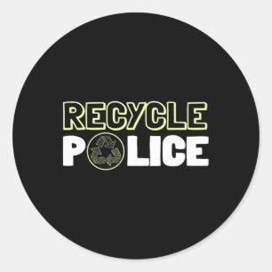 リサイクル環境リサイクル警察Earth Da ラウンドシール