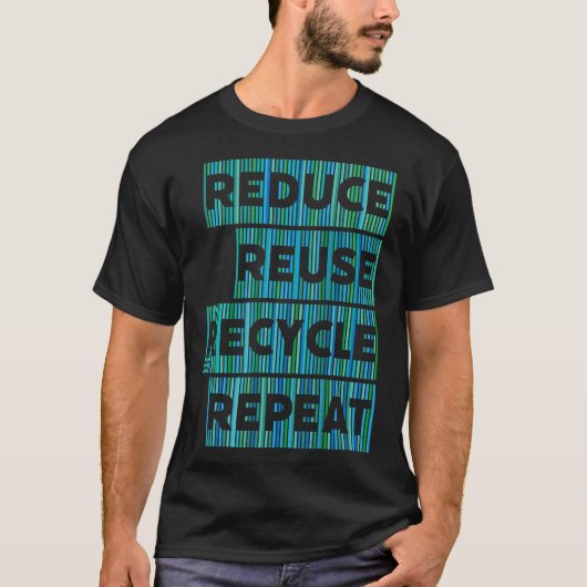 リサイクル環境気候保護気候 Tシャツ (正面)