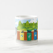 リサイクル用ビン コーヒーマグカップ (中央)