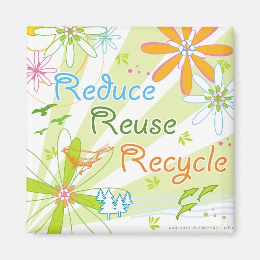 リサイクル磁石 マグネット (正面)