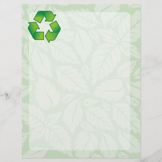 リサイクル記号 チラシ (正面)