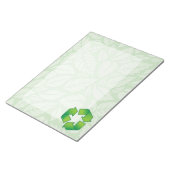 リサイクル記号 ノートパッド (アングル)