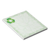 リサイクル記号 ノートパッド (アングル)