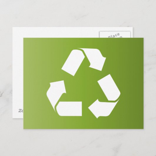 リサイクル記号 ポストカード (正面/裏面)