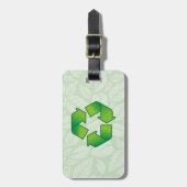 リサイクル記号 ラゲッジタグ (正面縦)